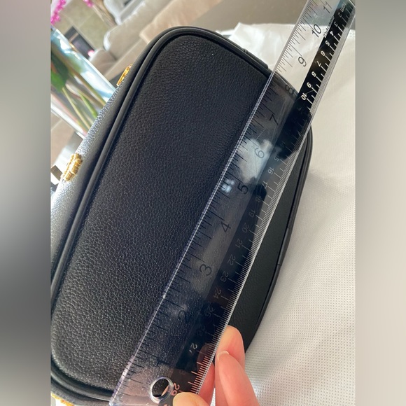 Authentic MCM Black leather Bucket Bag - Picture 9 of 12